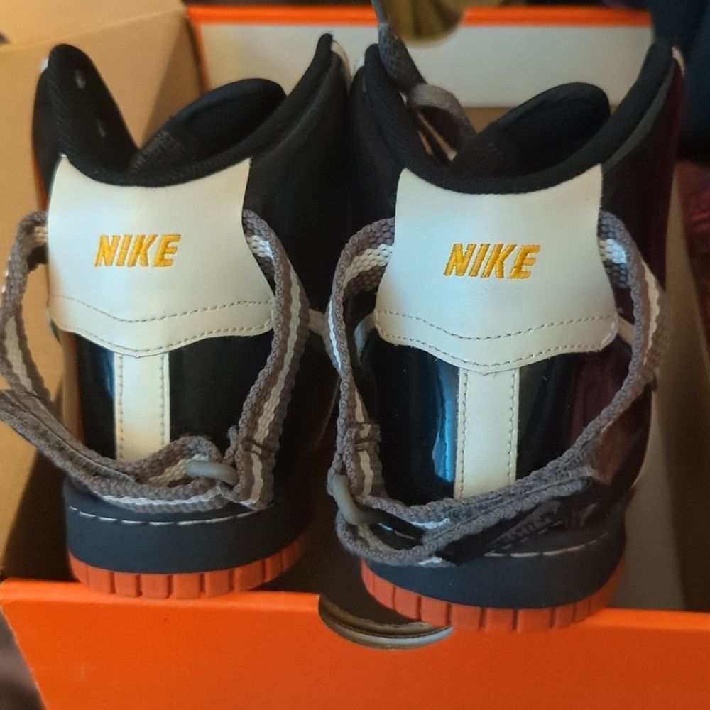 Vandal Hi metallic holographic sneakers